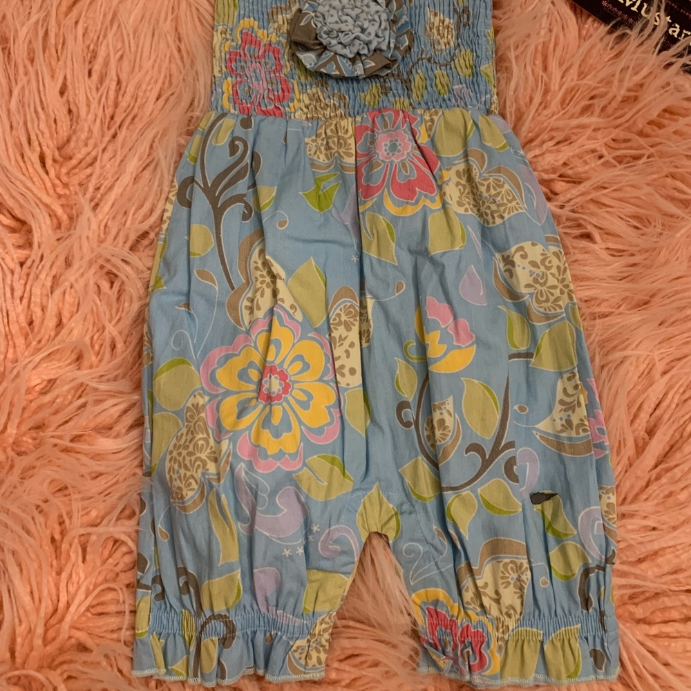 Baby Girls Mustard Pie Fiona Romper - Picture 2 of 6